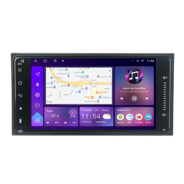 MULTIMIDIA ARGOS (OEM) LINHA TOYOTA UNIVERSAL 7*ANDROID 3+32GB CARPLAY- ANDROID AUTO / ETIOS / HILUX/ COROLLA /