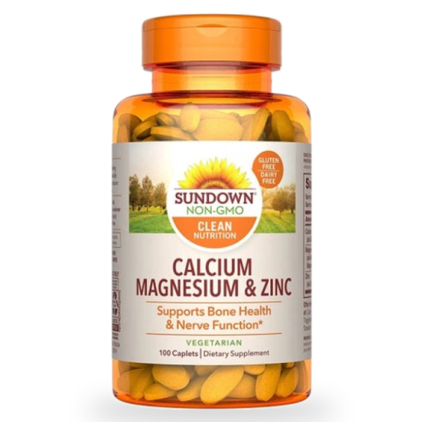 Sundown Suplemento Calcio Magnesio Zinco Comprimidos