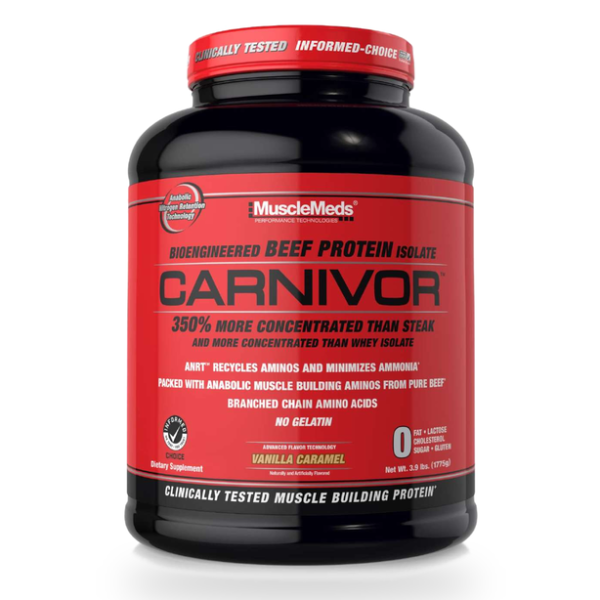 Musclemeds Proteina Carnivor Vanilla Caramel Musclemed 4LB