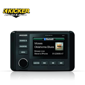 KICKER  46KMC5 MARINE RADIO - BT - USB - AM - FM