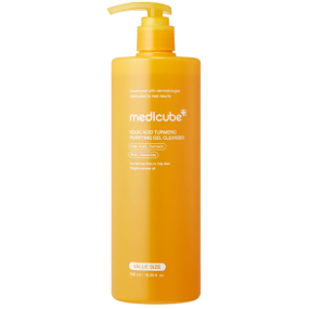 Limpador Facial Medicube Kojic Acid Turmeric Gel para E...