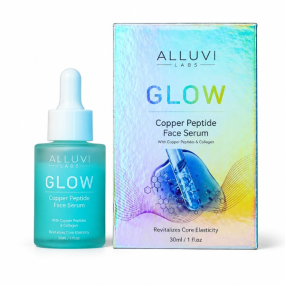 ALLUVI GLOW FACE SERUM PEPTIDE