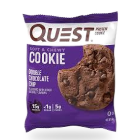 PROT COOKIE DOUBLE CHOCO CHIP QUEST 59G