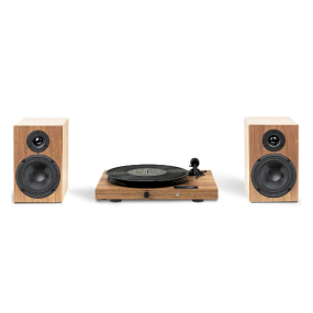 Sistema HiFi Pro-Ject Juke Box E1 com Toca-Discos Bluet...