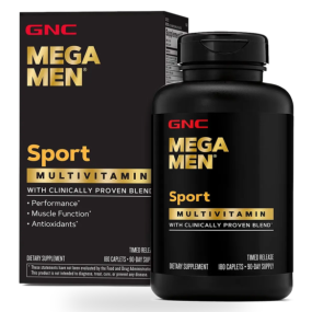 SUP MEGA MEN SPORT MULTIVITAMIN GNC 180CAPS