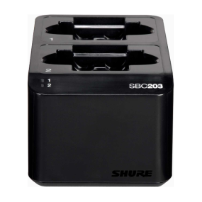 Estação de Carregamento dupla Shure SBC203 para bateria...
