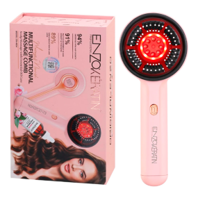 Escova Massageadora Capilar ENZO Professional EN-4004 P...