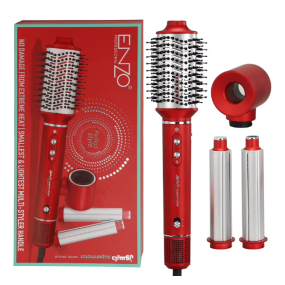 Escova Enzo EN-6225 4 em 1 Red