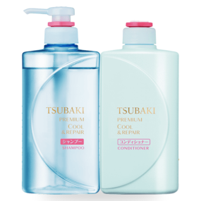 C.TSUBAKI KIT PREMIUM COOL SH+COND 450ML
